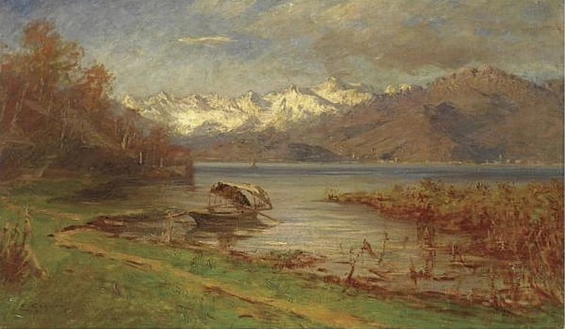 Lago Maggiore con barca